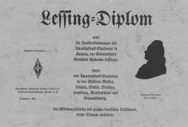 Lessing-Diplom